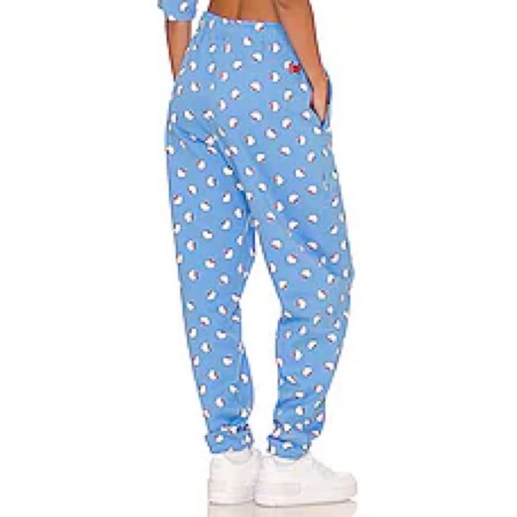 NEW Nike x Hello Kitty NRG Fleece Sweatpants University Blue Unisex XS - Picture 2 of 15
